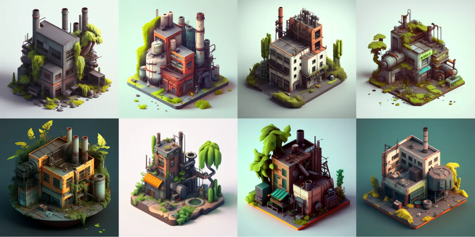 Game Assets Creation With Generative AI Tools: A Tutorial