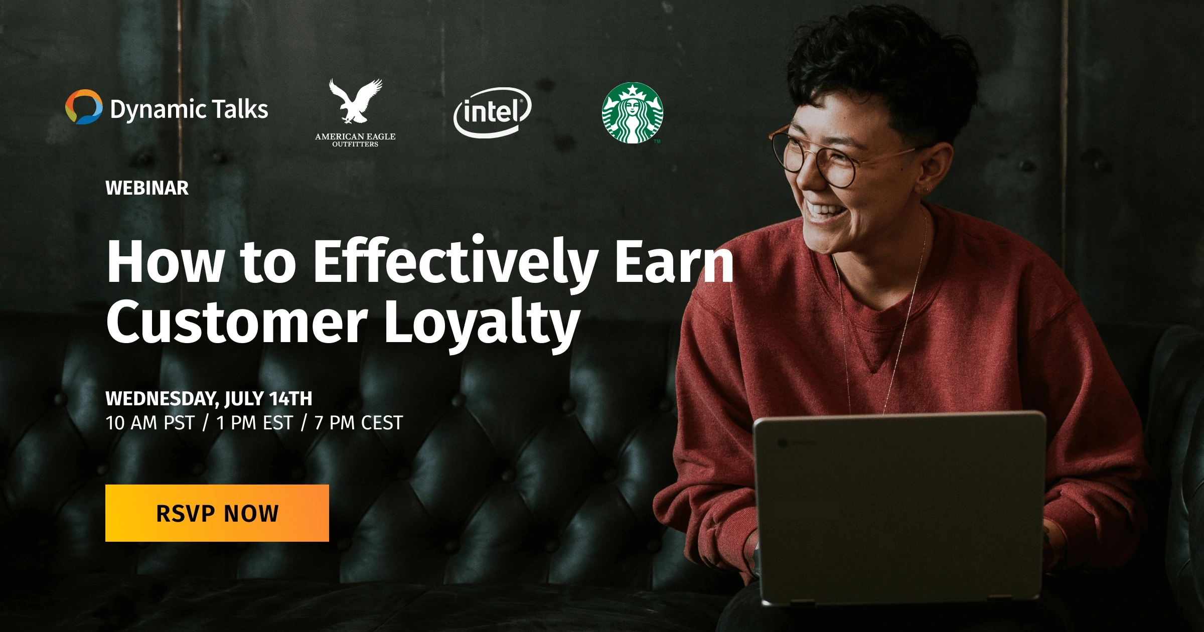 How to Effectively Earn Customer Loyalty — Grid Dynamics event banner