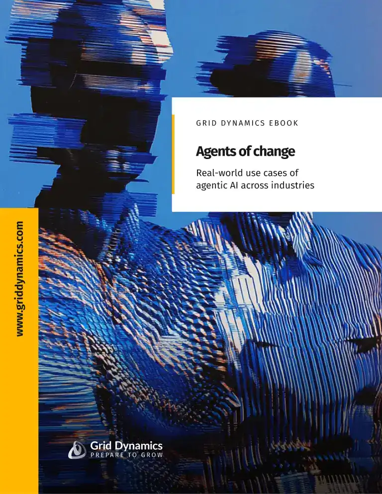 Agents of change: Real-world agentic AI use cases ebook cover