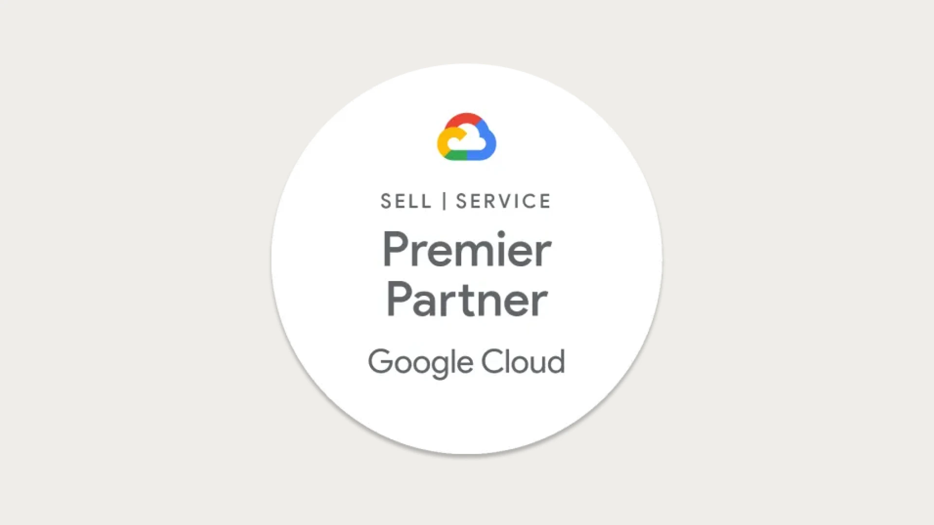 Google Cloud Premier Partner badge