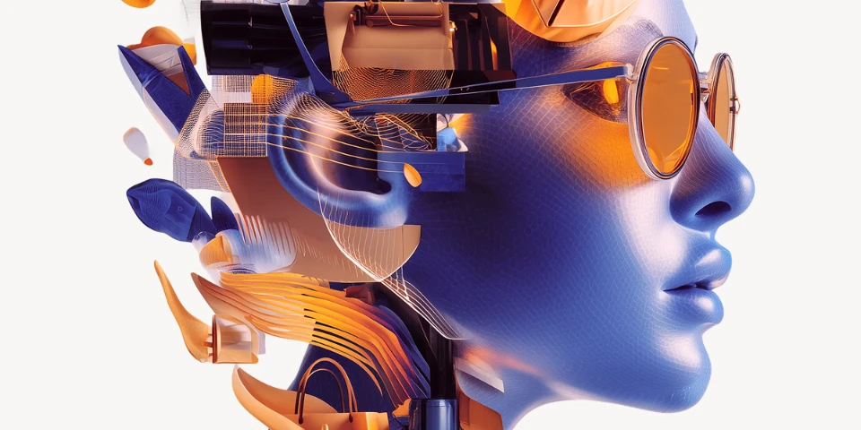 3D agentic AI with retail fragments