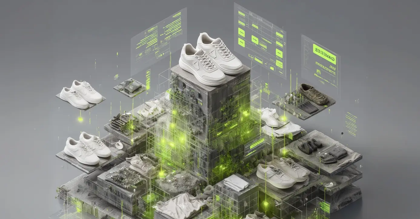 AI-powered product catalog with data visualizations