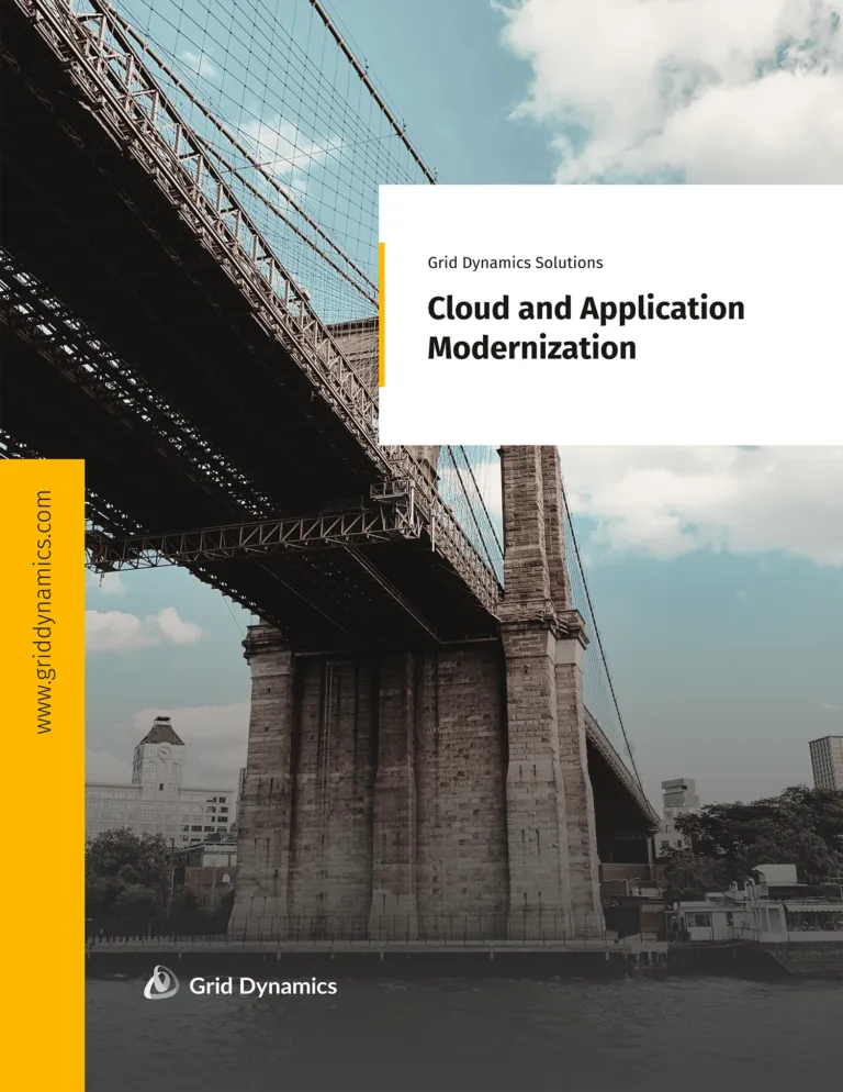 Cloud and application modernization
