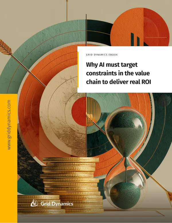 Agentic AI ROI strategy ebook cover