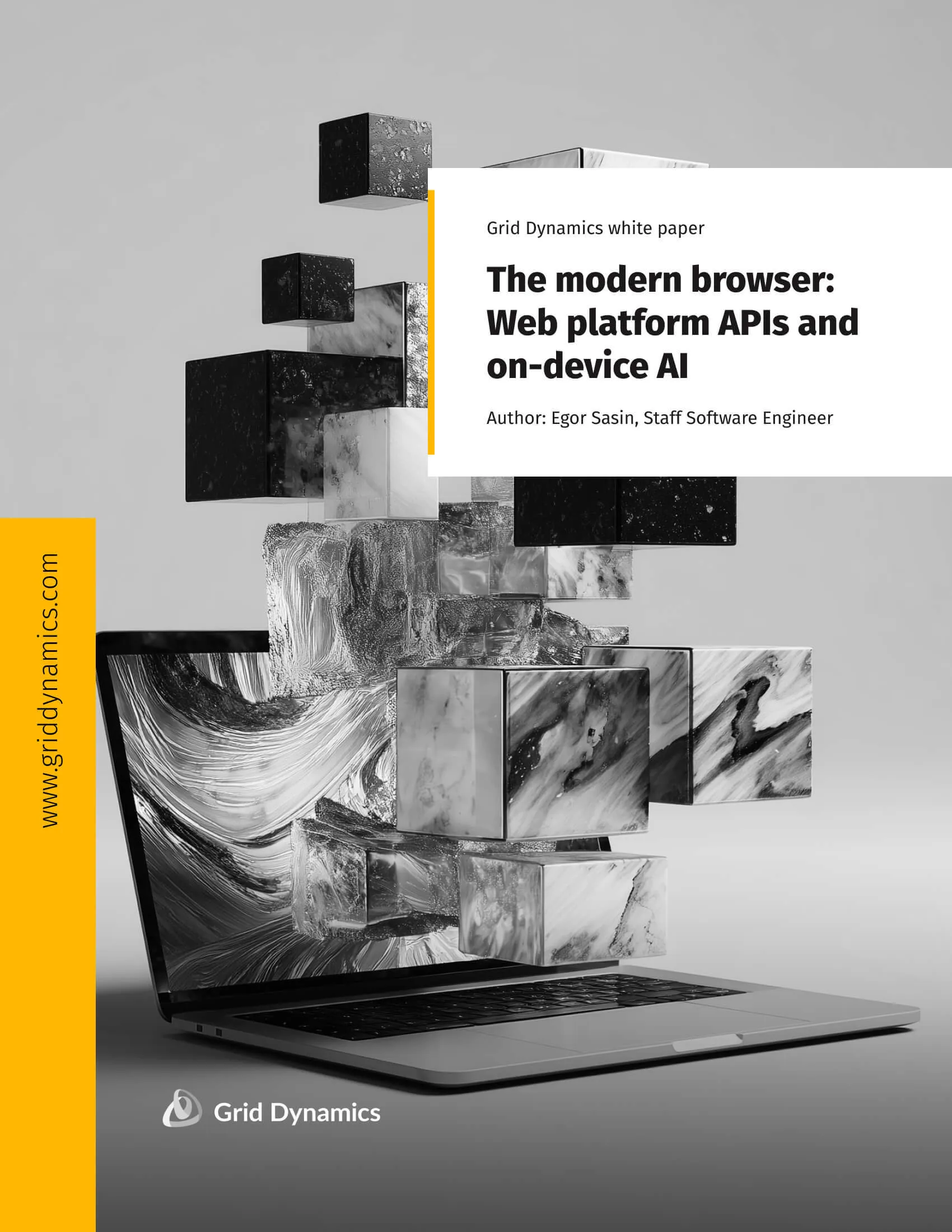 White paper cover visualizing the modern browser AI stack
